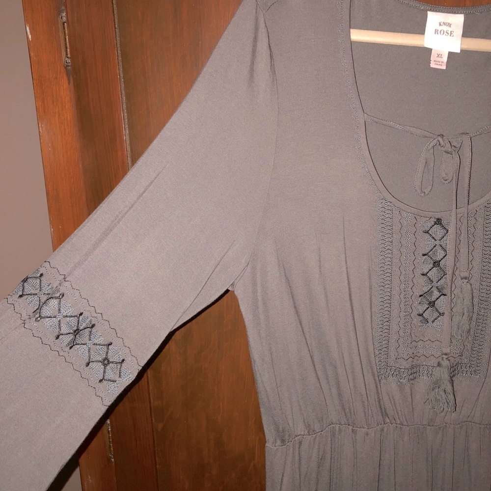 Gray Dress